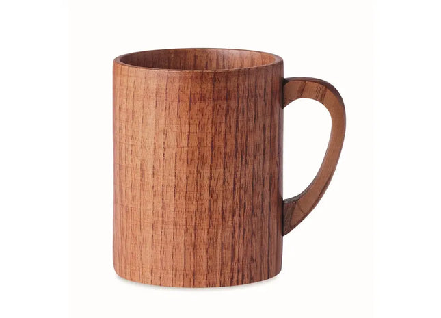 TRAVIS Becher aus Eichenholz, 280 ml, Robust & Natürlich TK Gruppe® Grosshandel 