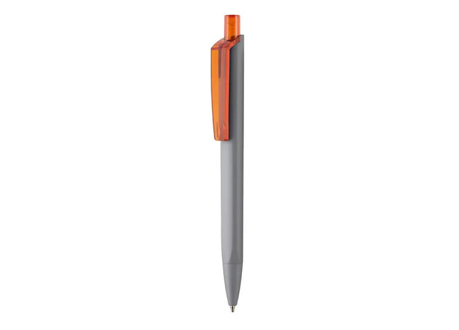 TRI-STAR SOFT STP Kugelschreiber – Stein-Grau & Clementine-Orange, Modern & Ergonomisch TK Gruppe® Grosshandel 