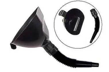 TRICHTER MIT FLITER FLEX : Vielseitiger Flexibler Filtertrichter - Hochwertiger Trichter mit austauschbarem Sieb TK Gruppe® Grosshandel 