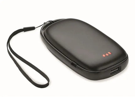 TRICPOWER Handwärmer mit 4000 mAh Powerbank in Schwarz – Wärme & Energie TK Gruppe® Grosshandel 