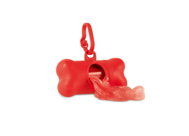 TROTTE Hundekotbeutel-Spender in Rot – Praktisch & Auffällig TK Gruppe® Grosshandel 