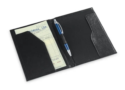 TRUFFLE Rechnungsmappe aus PU - schwarz - Organizer, Dokumentenmappe TK Gruppe® Grosshandel 