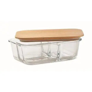 TUNDRA 3 Glas Lunchbox 800ml – Transparent, Hygienisch & Vielseitig TK Gruppe® Grosshandel 