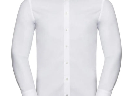 Tailored Contrast Herringbone Shirt LS TK Gruppe® Grosshandel 