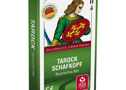 Schafkopf/Tarock Karten, 36 Blatt in Faltschachtel - Traditionelles Kartenspiel Erlebnis TK Gruppe® Grosshandel 