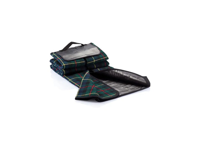 Tartan-Picknickdecke in Schwarz – klassisch & vielseitig TK Gruppe® Grosshandel 