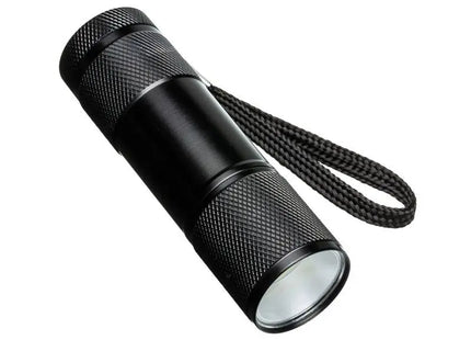 Taschenlampe REEVES-FORLI - Schwarz - Zuverlässig, Kompakt und Stilvoll für jede Gelegenheit TK Gruppe® Grosshandel 