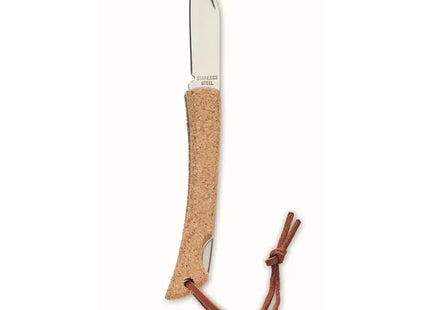 Taschenmesser Kork BLADEKORK - Beige Vielseitiges und stilvolles Multifunktionswerkzeug für Outdoor TK Gruppe® Grosshandel 