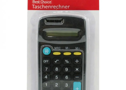 Taschenrechner 11.5x6.5cm auf Karton - Kompakt und Benutzerfreundlich TK Gruppe® Grosshandel 