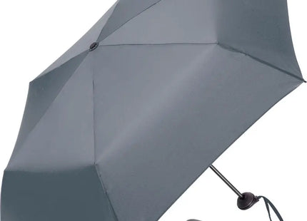 Taschenschirm FARE-Tube in Grau-Schwarz - Stilvoller Schutz für unterwegs TK Gruppe® Grosshandel 