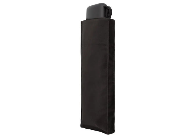 Taschenschirm Hit Mini flach in Schwarz - Kompakt und stilvoll für unterwegs TK Gruppe® Grosshandel 