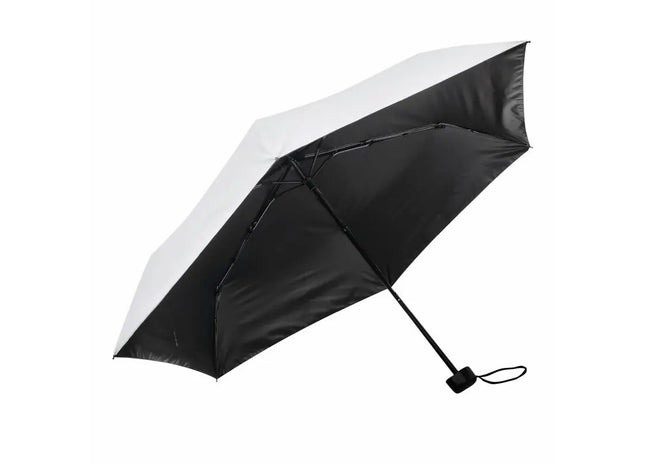 Taschenschirm SUNDANCE in Weiß - Stilvoller Schutz bei Regen TK Gruppe® Grosshandel 
