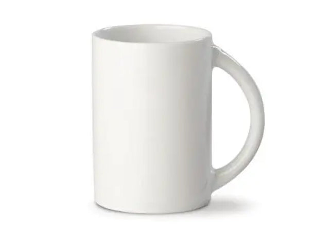 Tasse Marseille 250 ml - Weiß, Hochwertiger Keramikbecher, Spülmaschinenfest, Stilvolles Trinkgefäß TK Gruppe® Grosshandel 