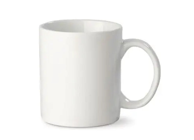 Tasse Oslo 300 ml - Weiß, Hochwertiger Keramikbecher, Spülmaschinenfest, Stilvolles Trinkgefäß TK Gruppe® Grosshandel 