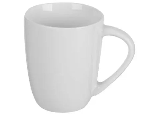 Tasse Raphael inkl. 1c Druck - 300 ml - Weiß, Hochwertiger Becher, Personalisierbar, Stilvolles Design TK Gruppe® Grosshandel 
