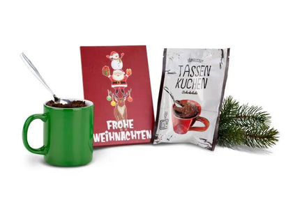 Tassenkuchen 7g - Standardmotiv 'Frohe Weihnachten' - Leckerer Festtagsgenuss TK Gruppe® Grosshandel 