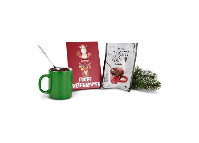 Tassenkuchen 7g - Standardmotiv 'Frohe Weihnachten' - Leckerer Festtagsgenuss TK Gruppe® Grosshandel 