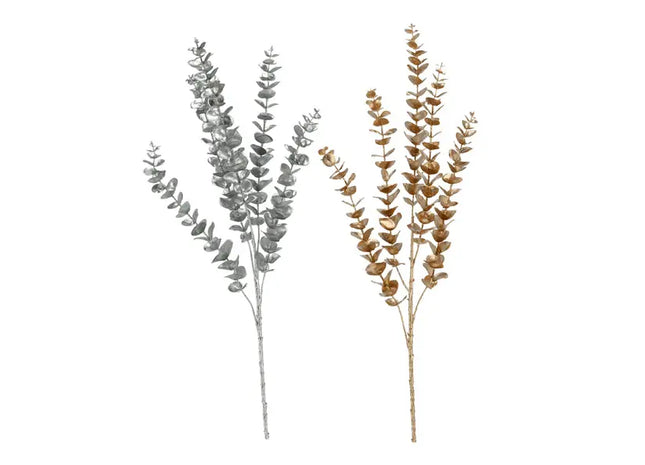 Täuschend Echte Eukalyptus Kunstzweige, 2er Set, Ca. 88cm – Dekoratives Element TK Gruppe® Grosshandel 