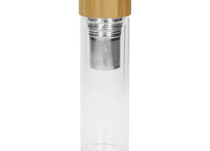 Tea Transparente Glasflasche 450 ml - Ideal für Heißgetränke TK Gruppe® Grosshandel 