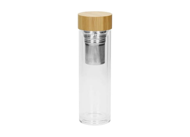 Tea Transparente Glasflasche 450 ml - Ideal für Heißgetränke TK Gruppe® Grosshandel 