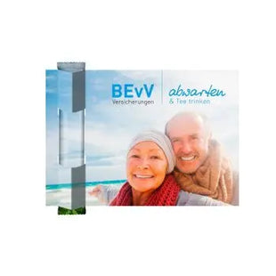 TeaFlyer XL: Großformatige, Personalisierte Werbekarte mit TeaStick TK Gruppe® Grosshandel 
