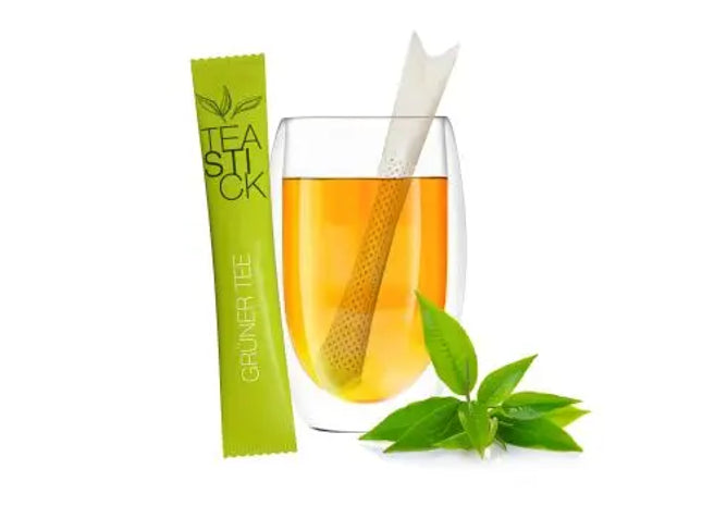 TeaStick Grüner Tee mit Ingwer & Zitrone: Individuell & Belebend TK Gruppe® Grosshandel 