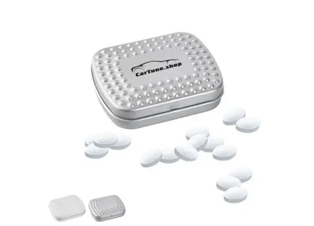 Techno-Dose mit 20g Cool Ice Pastillen – Frisch, mit Ihrem Branding TK Gruppe® Grosshandel 