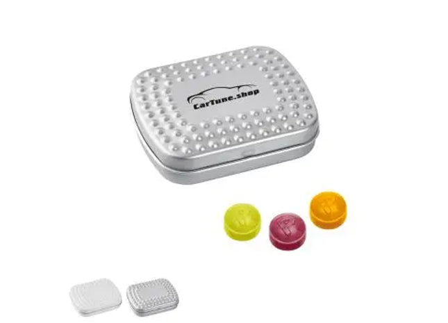 Techno-Dose mit Pulmoll Pastillen, 20g – Personalisiert für Gesundheit & Frische TK Gruppe® Grosshandel 