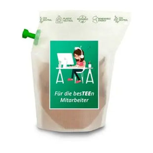 Tee-Brühbeutel 'Für die besTEEn Mitarbeiter' - Tasty Berry TK Gruppe® Grosshandel 