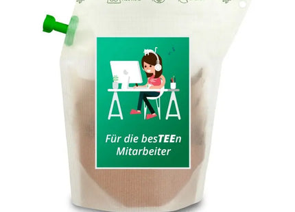 Tee-Brühbeutel: Für die besTEEn Mitarbeiter Tasty Berry Fruchtig & Erfrischend TK Gruppe® Grosshandel 