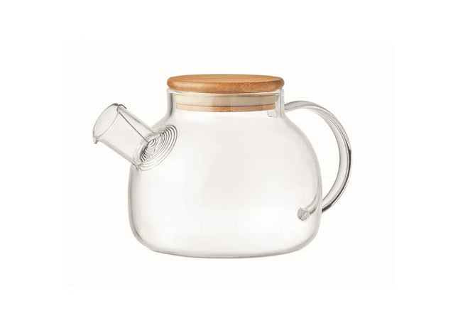 Teekanne Borosilikatglas 850ml MUNNAR - transparent, hitzebeständig, elegant TK Gruppe® Grosshandel 