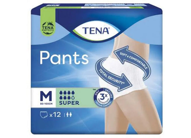 Tena Hosen Super Medium, 12er Pack: Optimaler Schutz & Tragekomfort TK Gruppe® Grosshandel 