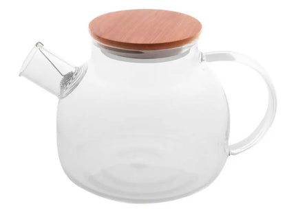 Tendina Glas-Teekanne - Transparent & Natürlich - Elegantes Design TK Gruppe® Grosshandel 