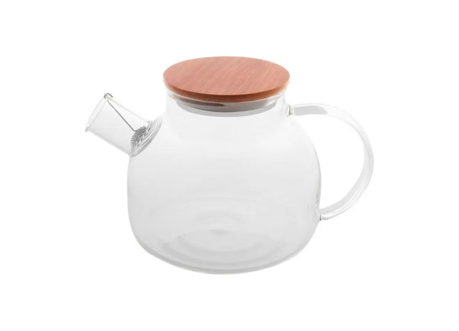 Tendina Glas-Teekanne - Transparent & Natürlich - Elegantes Design TK Gruppe® Grosshandel 