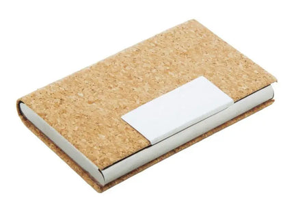 Tenes Visitenkarten-Etui in Naturfarbe - Stilvoller und ökologischer Kartenhalter TK Gruppe® Grosshandel 
