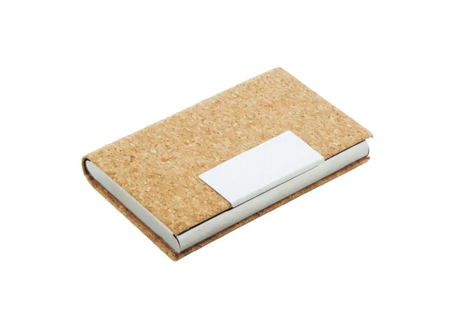 Tenes Visitenkarten-Etui in Naturfarbe - Stilvoller und ökologischer Kartenhalter TK Gruppe® Grosshandel 