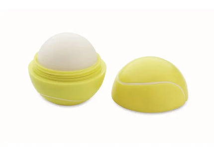 Tennisball Lippenbalsam - Gelber Ball für sportliche Lippenpflege TK Gruppe® Grosshandel 