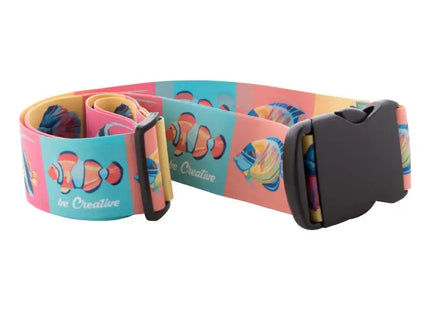 Terminal Gepäckriemen in Weiß – Sicherer und stilvoller Koffergurt TK Gruppe® Grosshandel 