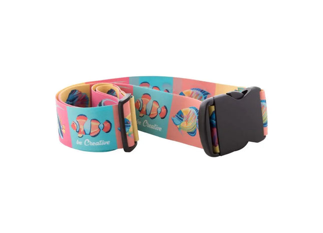 Terminal Gepäckriemen in Weiß – Sicherer und stilvoller Koffergurt TK Gruppe® Grosshandel 