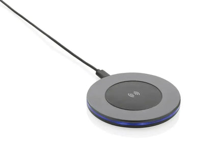 Terra 10W Kabelloses Ladegerät, RCS-Aluminium, Umweltfreundlich, Grau TK Gruppe® Grosshandel 