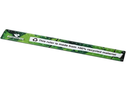 Terran 30 cm Schwarz-Lineal aus 100% recyceltem Kunststoff – Umweltfreundlich & Robust TK Gruppe® Grosshandel 