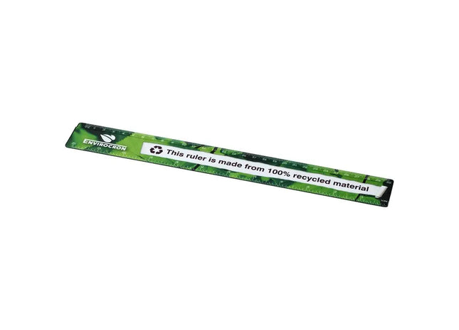 Terran 30 cm Schwarz-Lineal aus 100% recyceltem Kunststoff – Umweltfreundlich & Robust TK Gruppe® Grosshandel 