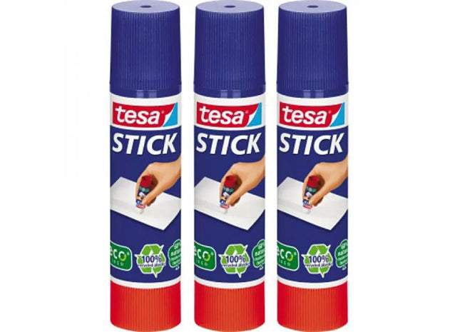 Tesa Klebestift 10g Original – Lösungsmittelfrei, Stark & Zuverlässig TK Gruppe® Grosshandel 