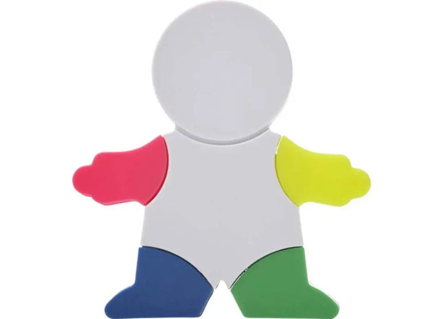 Textmarker Ella in Figurenform aus robustem Kunststoff TK Gruppe® Grosshandel 