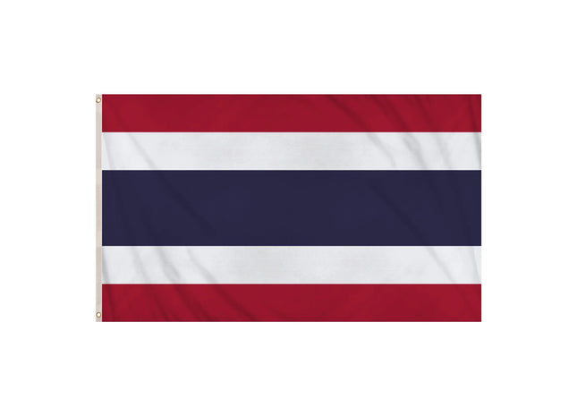 Thailändische Flagge, 5 x 3 Fuß, großes, langlebiges Outdoor-Nationalbanner von Thailand TK Gruppe® Grosshandel 