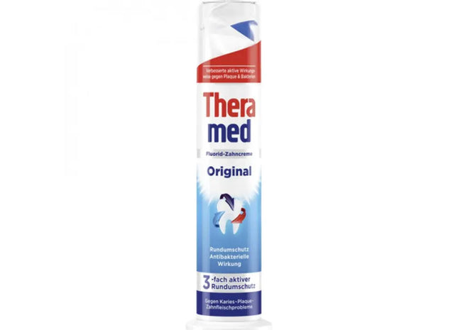 Theramed Original Zahnpasta, 100ml Spender: Effiziente Mundpflege TK Gruppe® Grosshandel 
