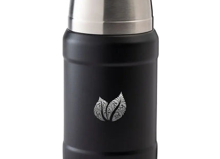 Thermo Lunchpot RE98-DAFFIELD - Schwarz Silber Isoliert & Praktisch Hochwertige Mahlzeitenaufbewahrung TK Gruppe® Grosshandel 