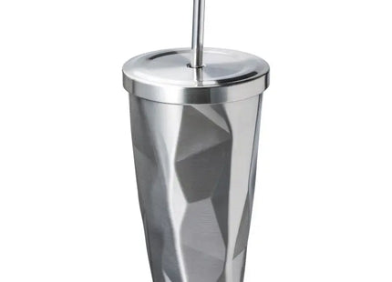 Thermobecher BANGKOK – Eleganter silberner Thermobecher für unterwegs TK Gruppe® Grosshandel 