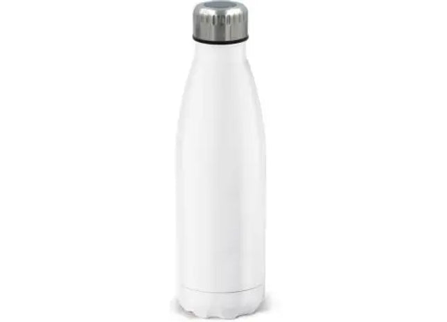 Thermoflasche Swing Colour-Edition mit Temperaturanzeige 500ml - Weiß - Innovativ und modern TK Gruppe® Grosshandel 