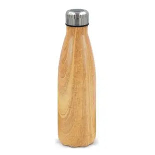 Thermoflasche Swing Holz-Edition mit Temperaturanzeige 500ml - Holz - Natürlich und stilvoll TK Gruppe® Grosshandel 